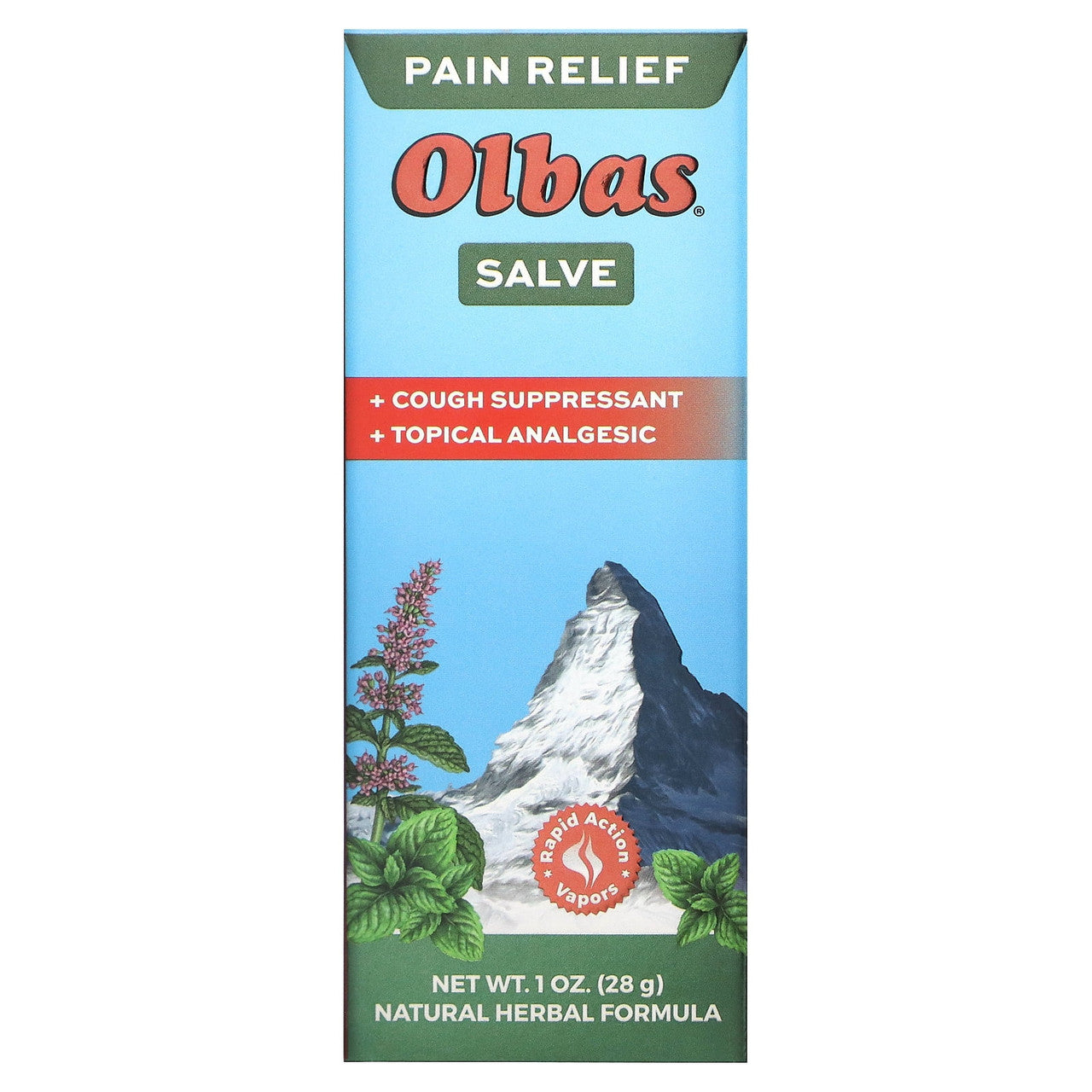 Olbas Analgesic Salve For Backache And Joint Pains - 1 Oz